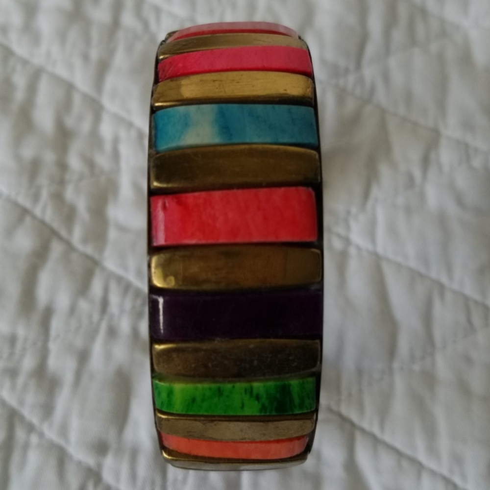 Multicolor Bangle  Bracelet - Picture 3 of 3